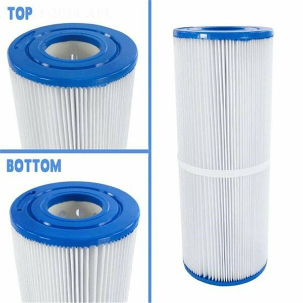 Filbur 4.93 x 13.31 in. with 2.12 in. Top Style Pool & Spa Replacement Filter Cartridge, 25 sq ft. FI35332